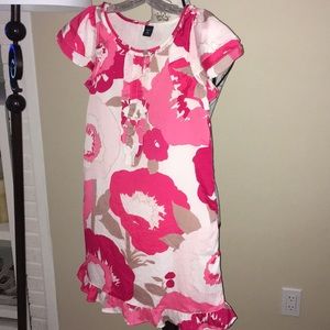 GAP KIDS RUFFLED SLEEVELESS FLORAL SUNDRESS
